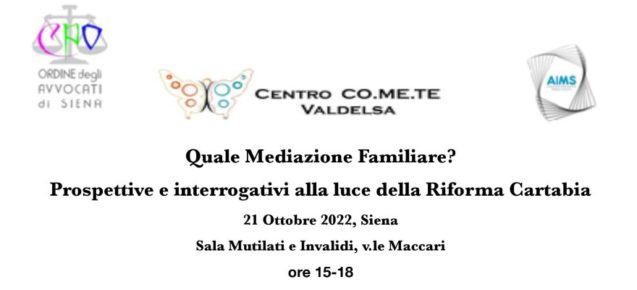 Quale Mediazione Familiare? Prospettive e interrogativi alla luce della Riforma Cartabia